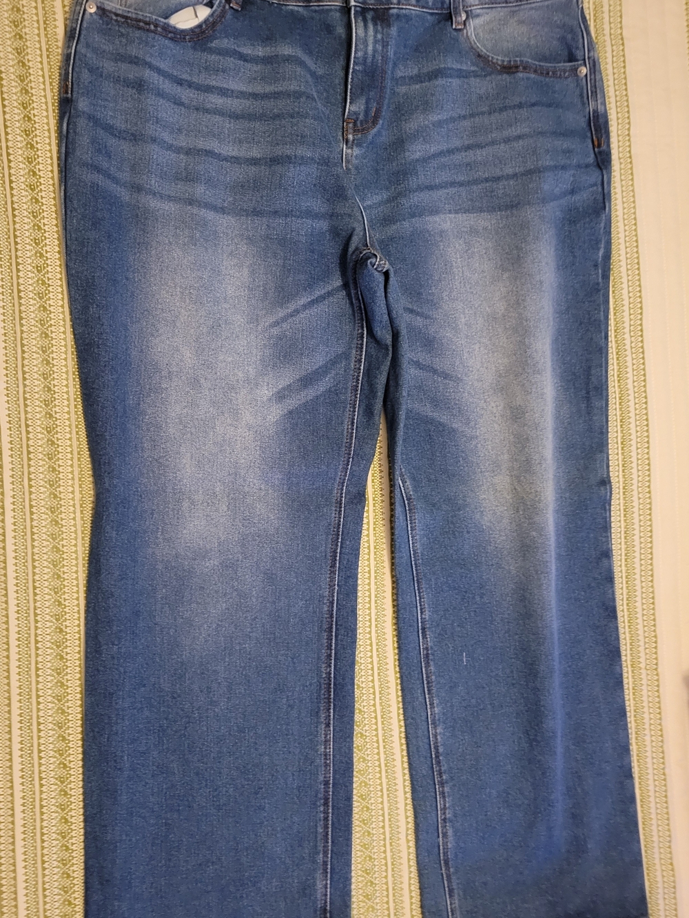 Famingals Classic Blue Women's Wide-Leg Jeans